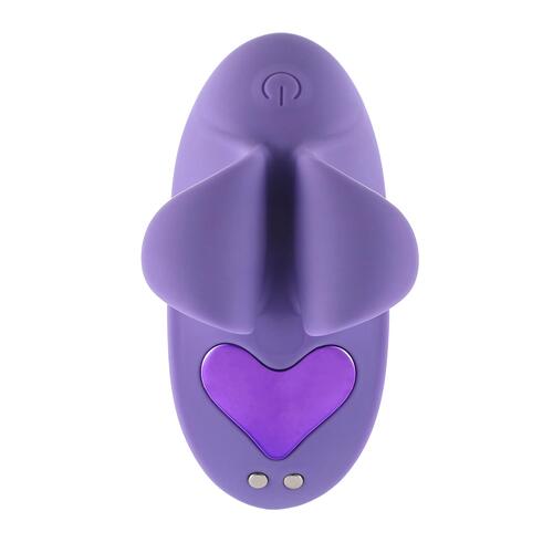 Adam & Eve Dainty Darling Mini Finger Vibe - Product Shot - Lilac - Top