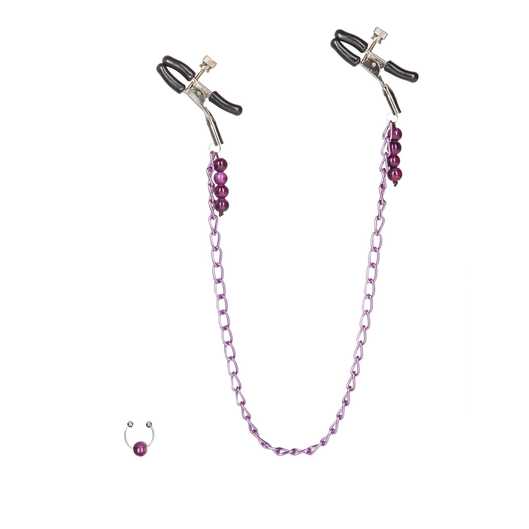 Nipple Play Chained Nipple Clamps main image