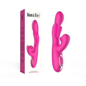 Adam & Eve The Hyper Wave Multifunction Stimulator - Product And Packaging