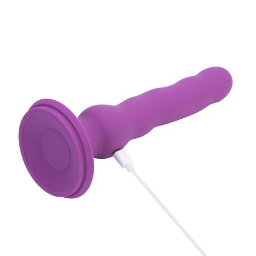 Wiggle And Wave Vibrator - Product Shot #4 - Showing Where Charging Cable is Placed