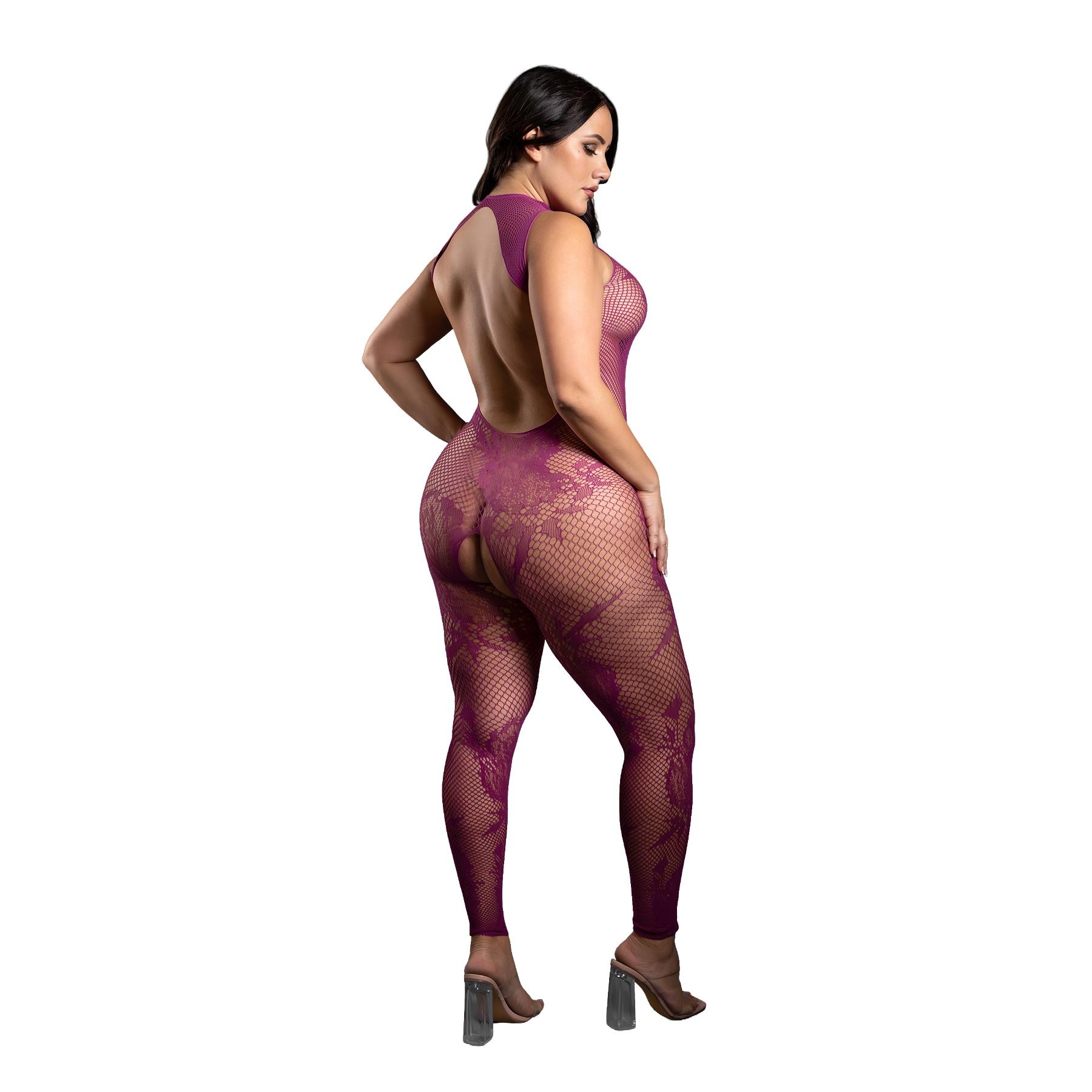 Endless Embrance Crotchless Bodystocking xl back
