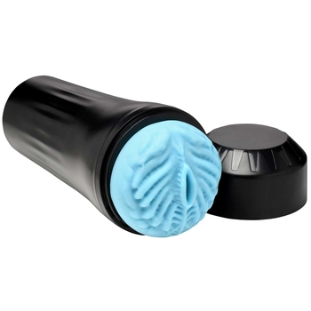 Creature Cocks Maven Mermaid Stroker frontal view with cap