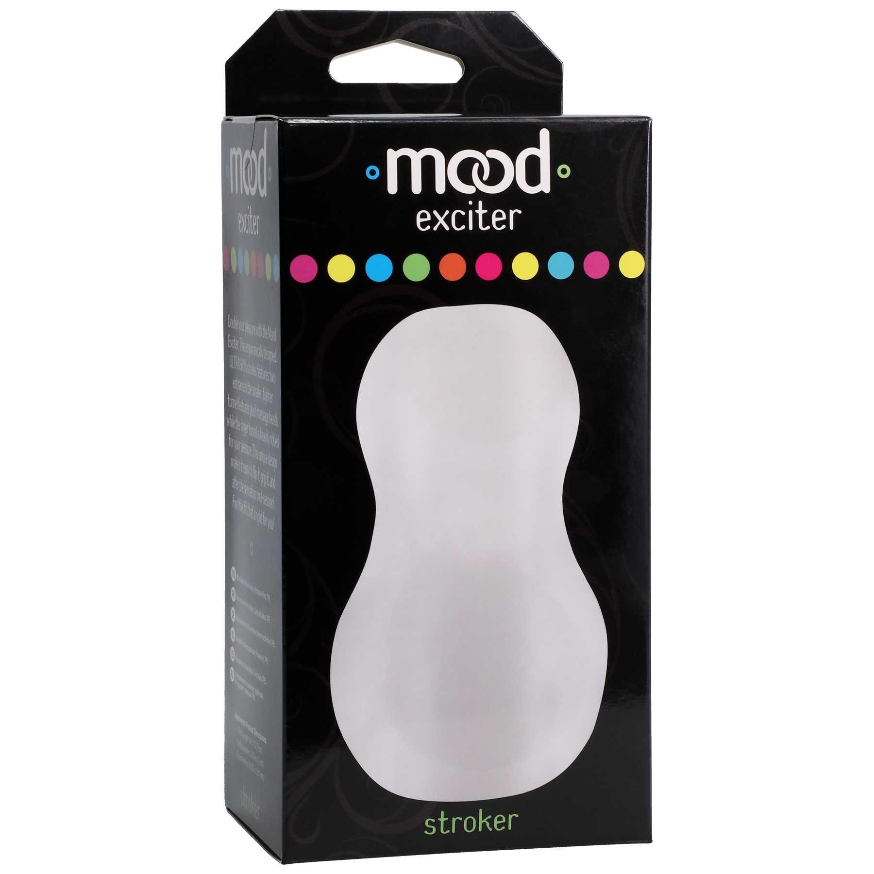 Mood Exciter Stroker clear box side view