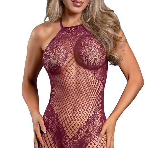 Our Moment Crotchless Bodystocking cropped front