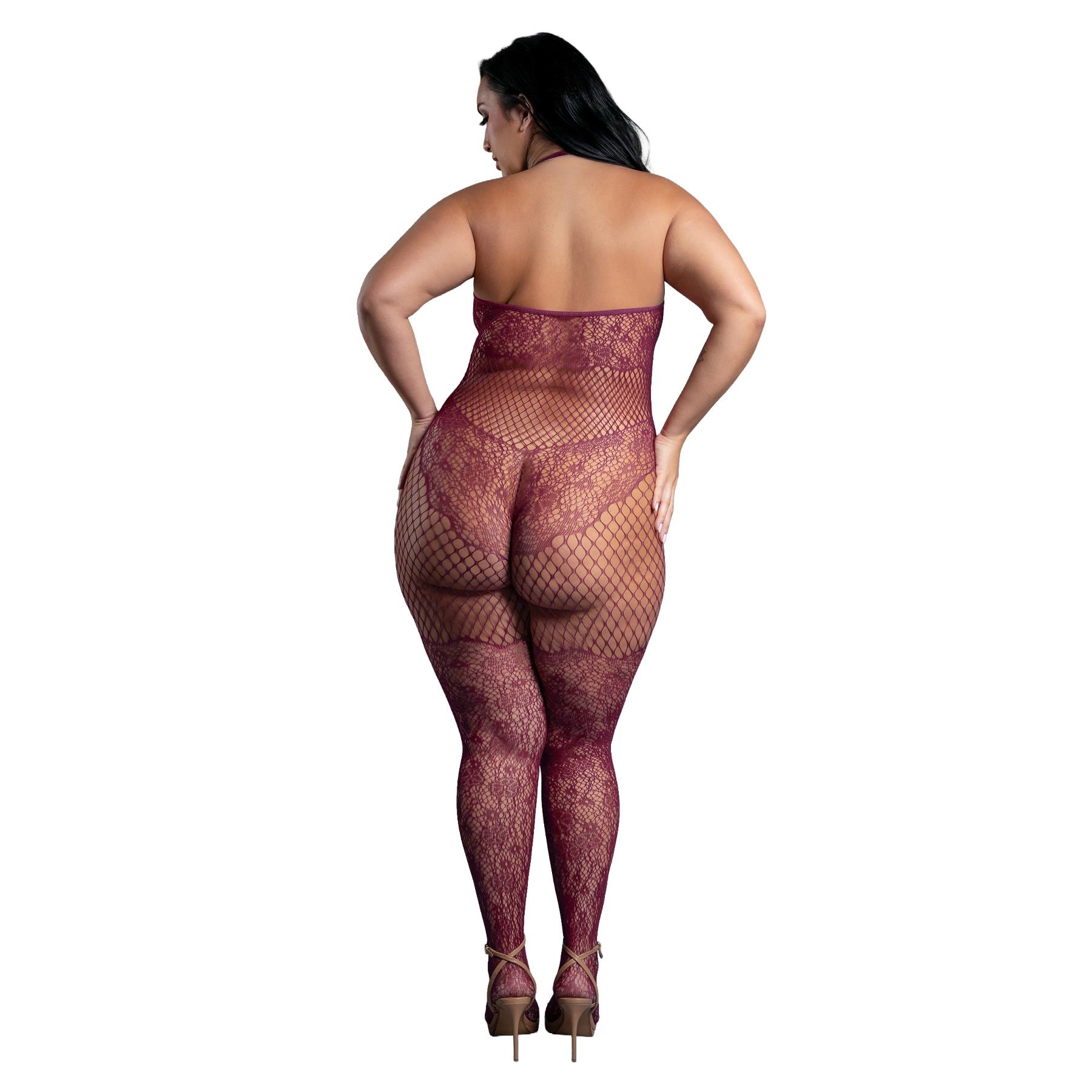 Our Moment Crotchless Bodystocking queen back