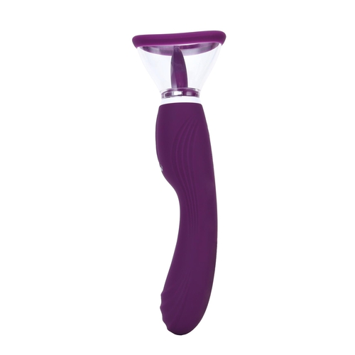 Adam & Eve The Femmina Licking Female Pump - Product Shot - Upright