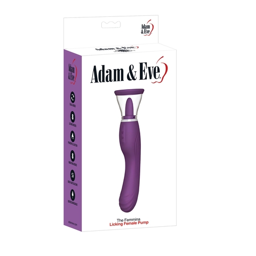Adam & Eve The Femmina Licking Female Pump - Packaging Shot