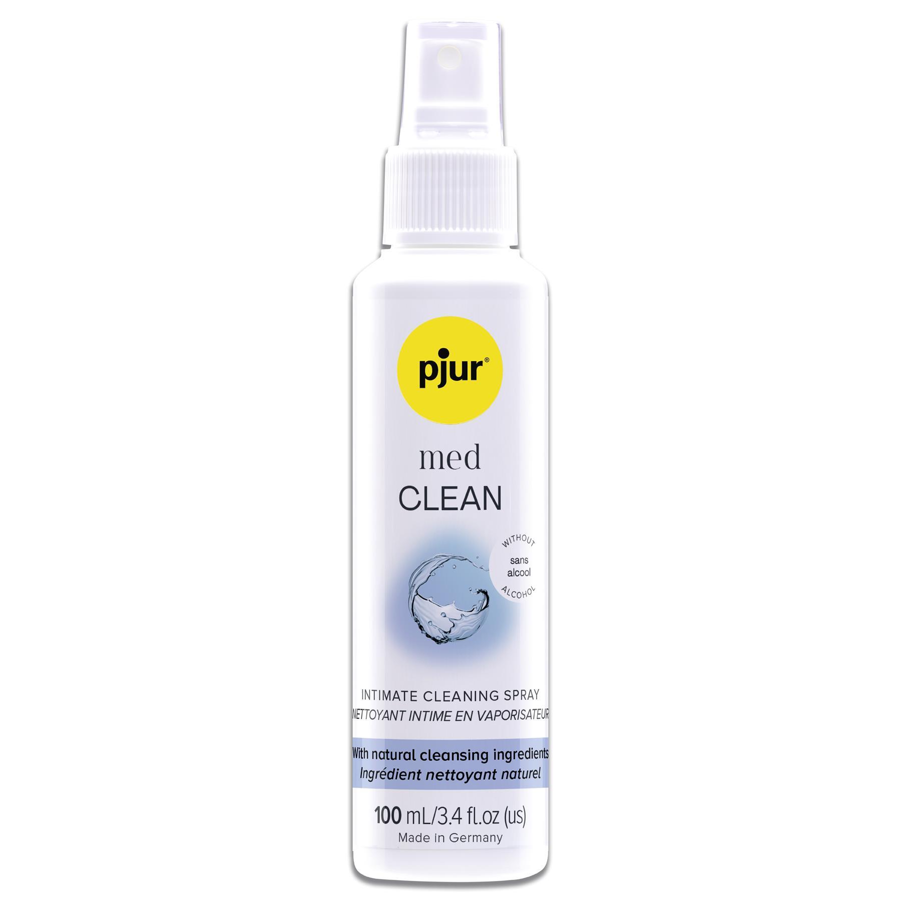 pjur med CLEAN Spray bottle white background