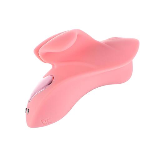 Adam & Eve Dainty Darling Mini Finger Vibe - Product Shot - Pink