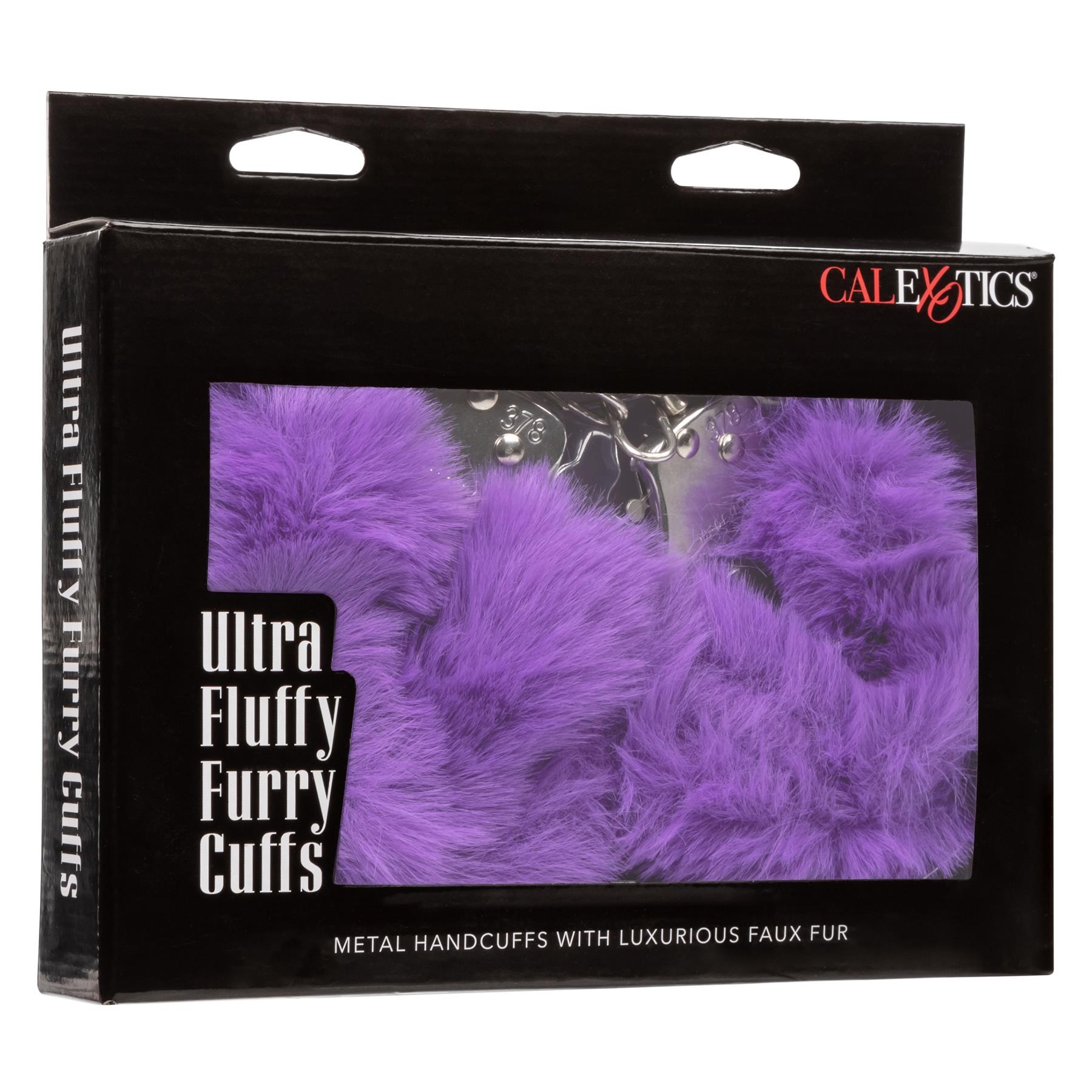 Ultra Furry Cuffs - Package Shot - Purple