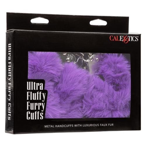 Ultra Furry Cuffs - Package Shot - Purple