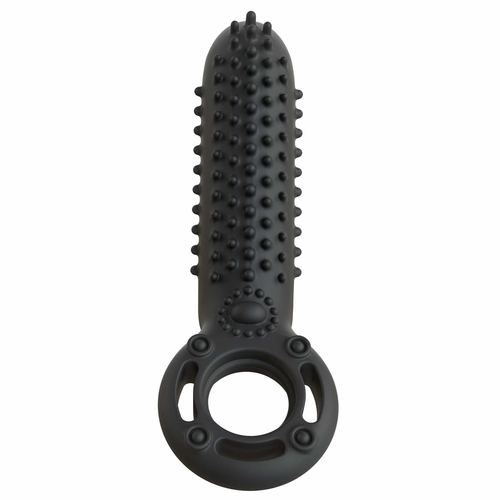 OYeah Rechargeable Vertical Vibrating Ring black frontal view
