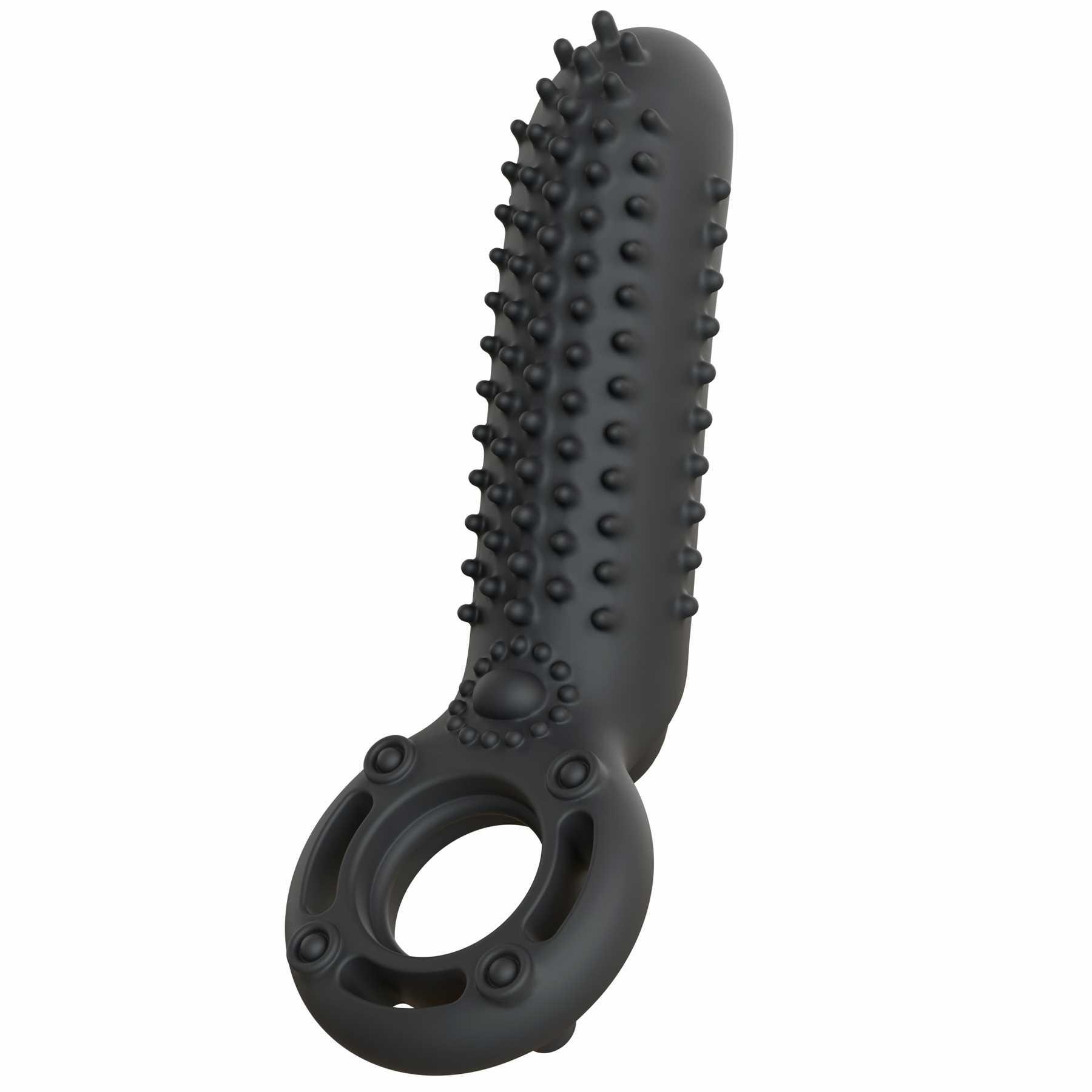 OYeah Rechargeable Vertical Vibrating Ring black side view