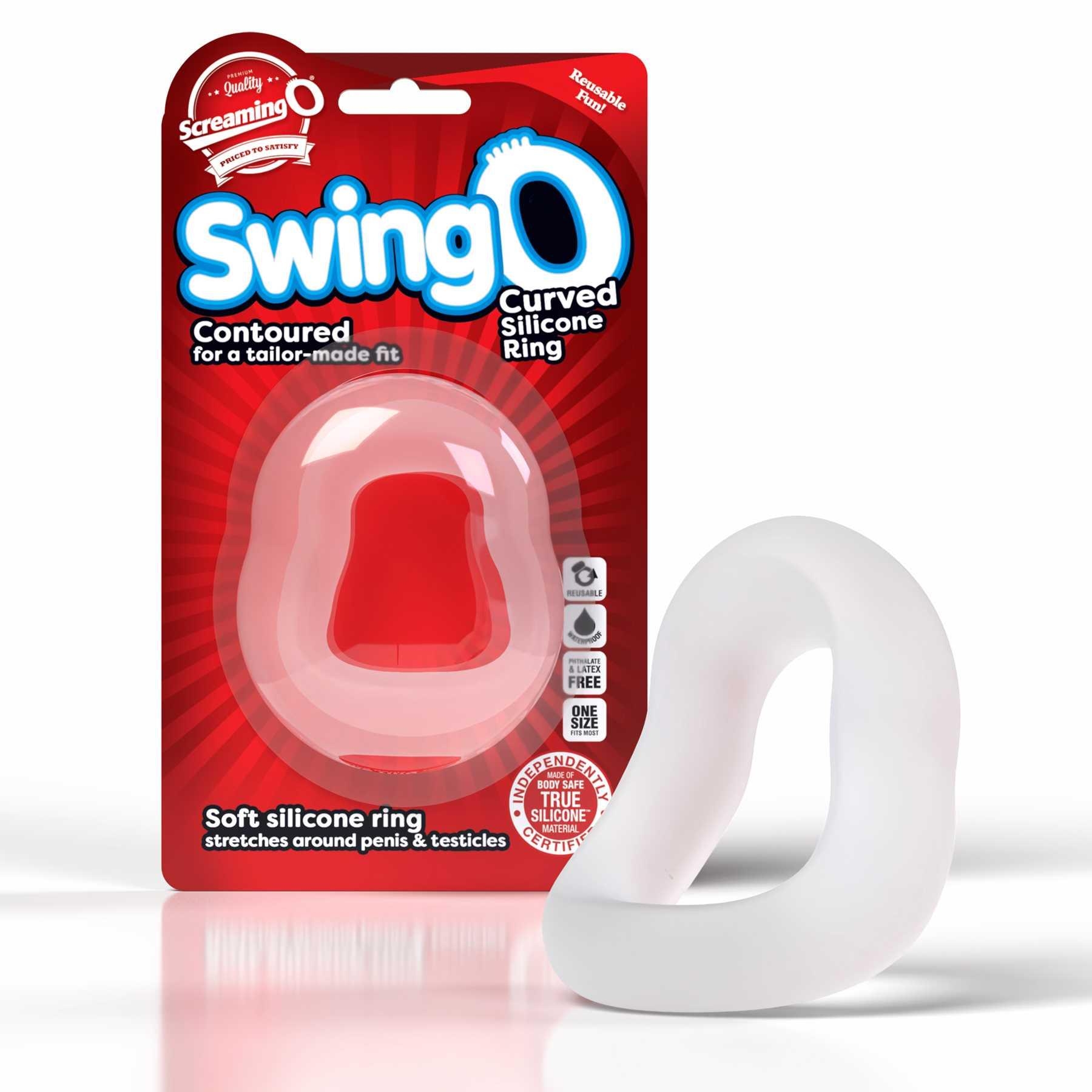 Screaming O Swingo Curve front of package clear