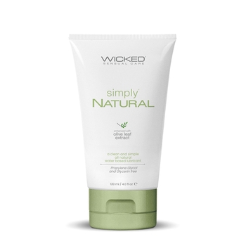 WICKED SENSUAL SIMPLY NATURAL LUBE front