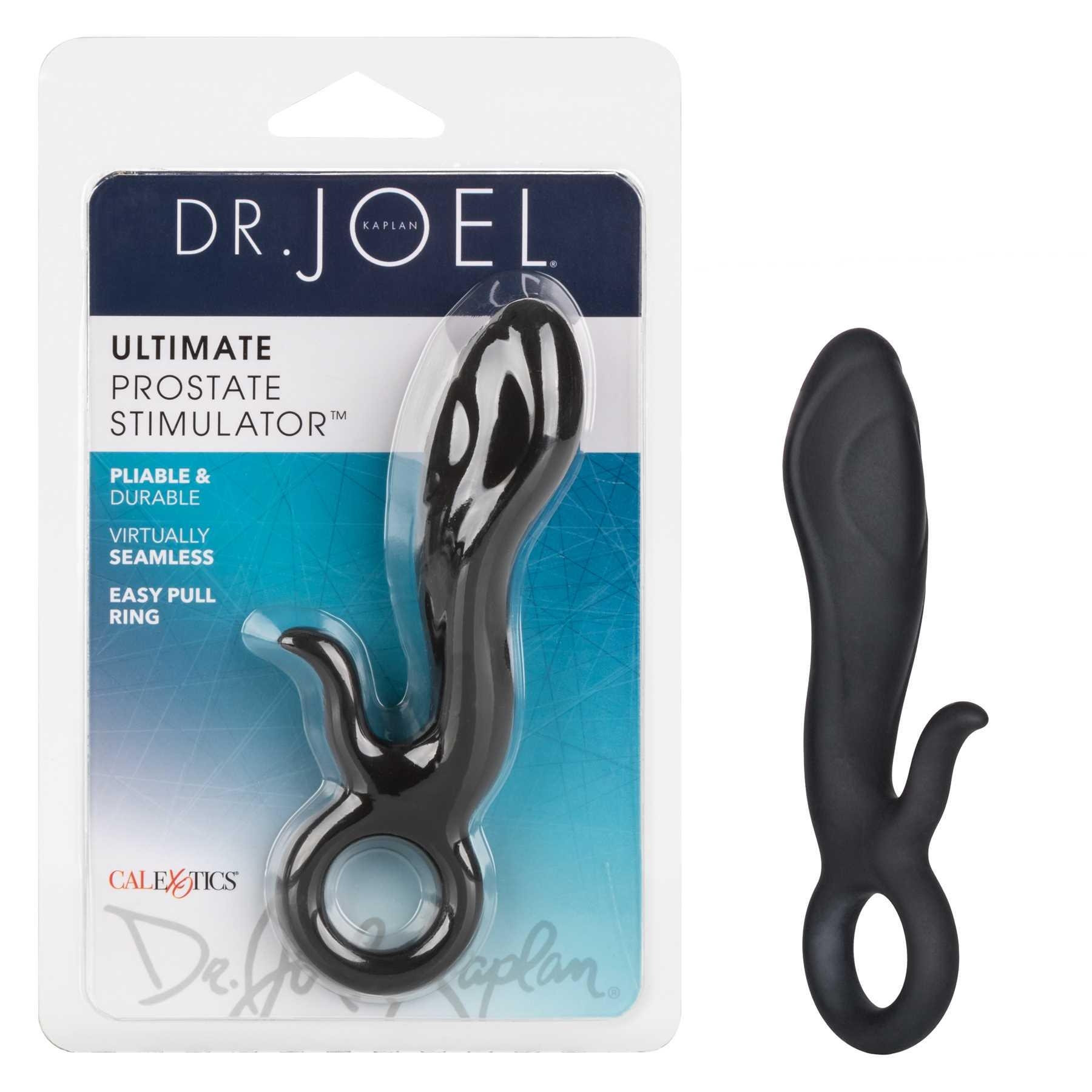 Dr. Joel Kaplan® Ultimate Prostate Stimulator package front view with product