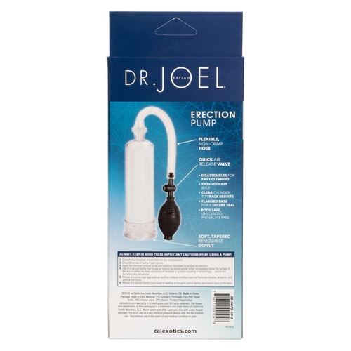 Dr. Joel Kaplan® Erection Pump product with package specifications
