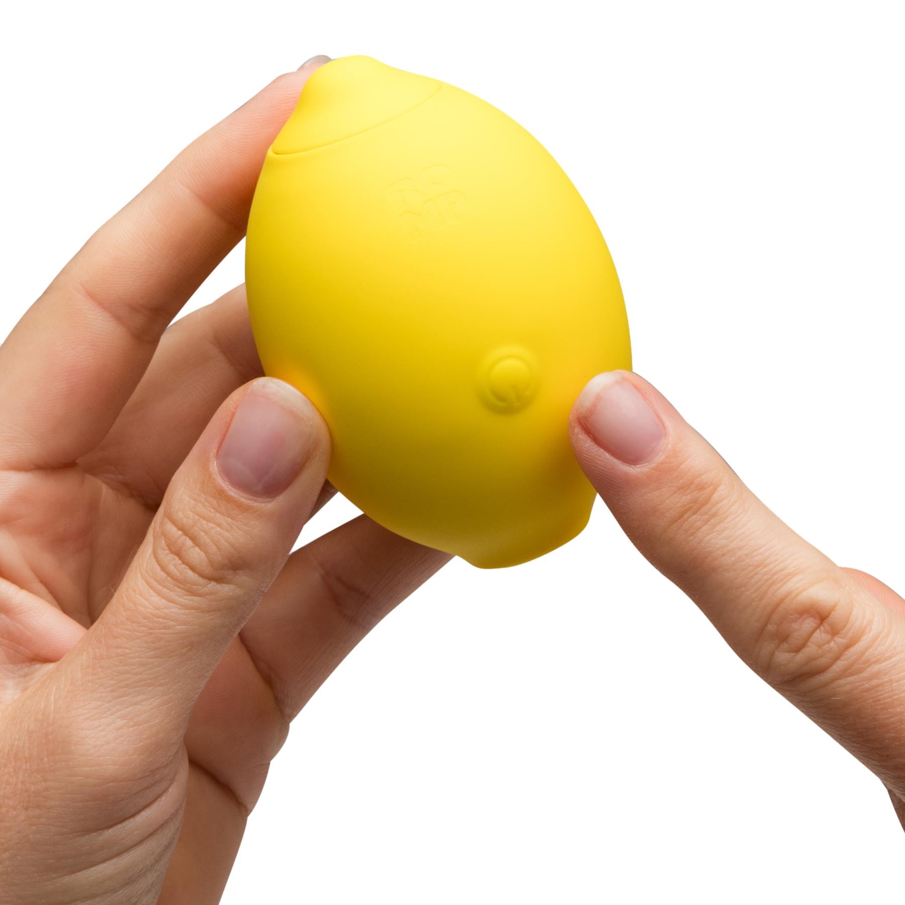 Romp Lemon Crush in hands view 2
