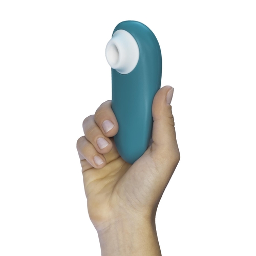 Womanizer Starlet 3 Clitoral Stimulator - color turquoise in hand