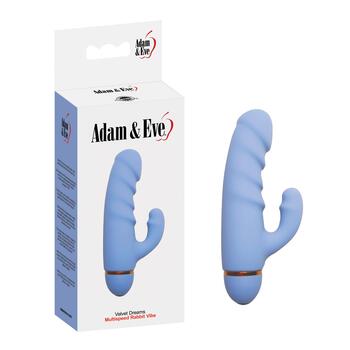Velvet Dreams Rabbit - Product and Packaging - Lt Blue