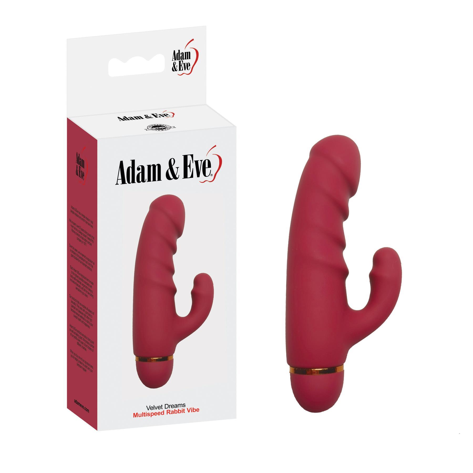 Velvet Dreams Rabbit - Product and Packaging - Burgundy