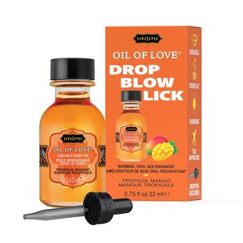 Kama Sutra OIL OF LOVE  Drop Blow Lick mango front