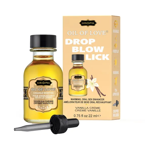 Kama Sutra OIL OF LOVE  Drop Blow Lick vanilla front