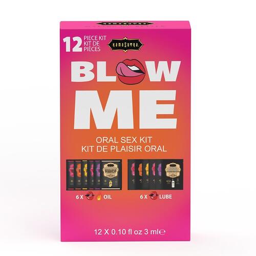 Kama Sutra BLOW ME Sex-To-Go-Kit front of box