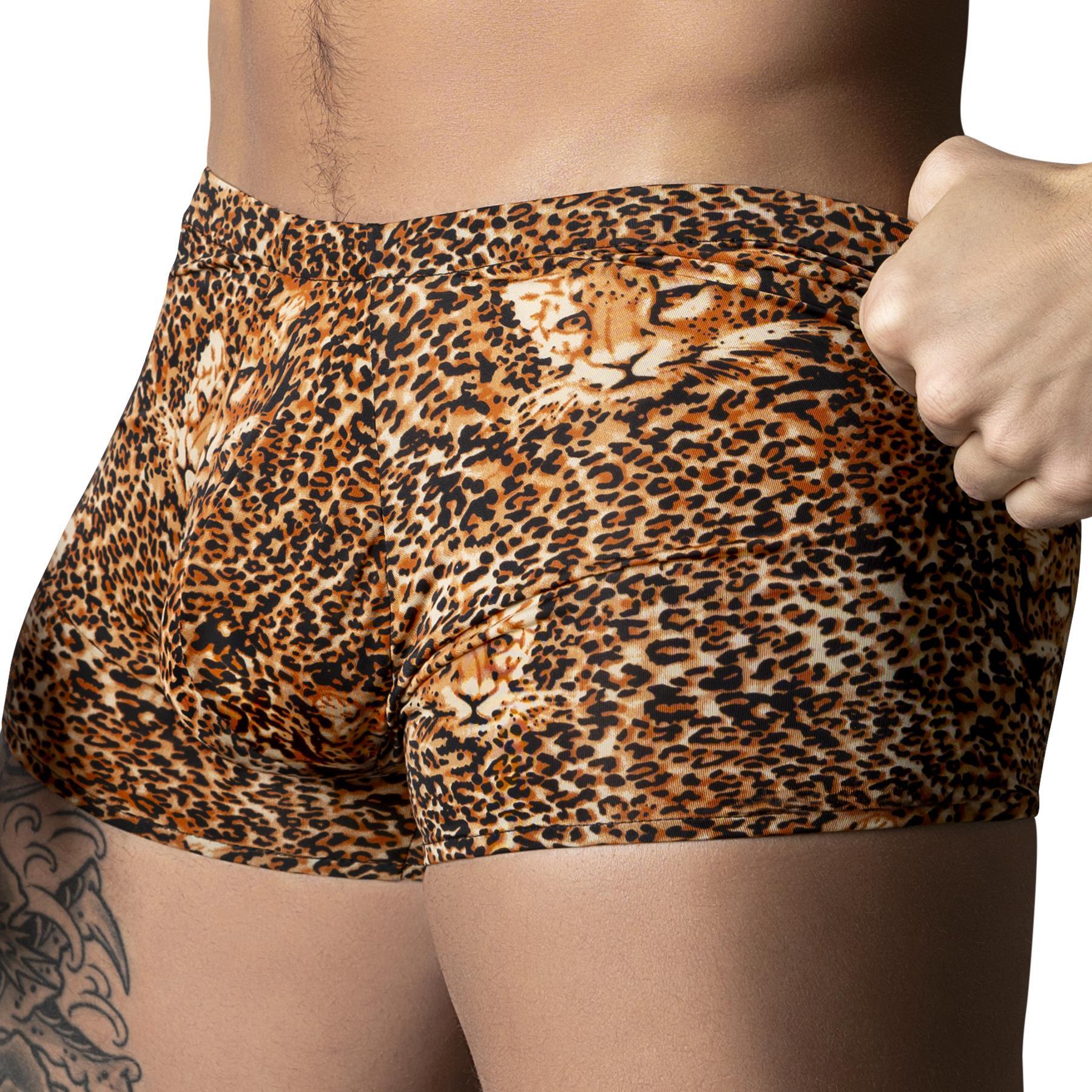 POUCH SHORT  ANIMAL  PRINT cropped side