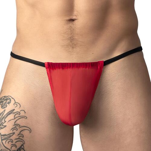 Mesh 2.0 G-string red cropped front