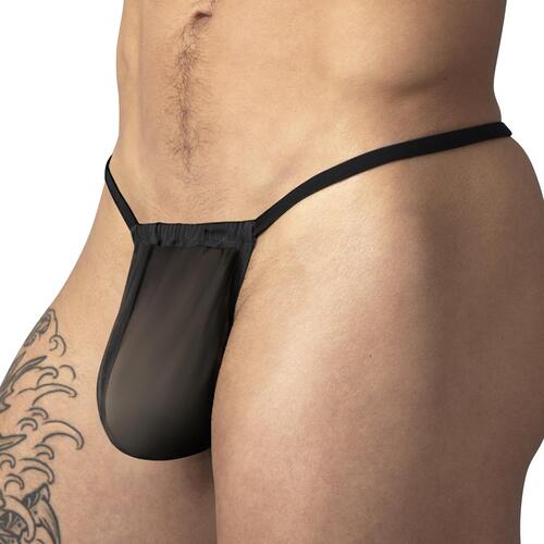 Mesh 2.0 G-string black cropped side