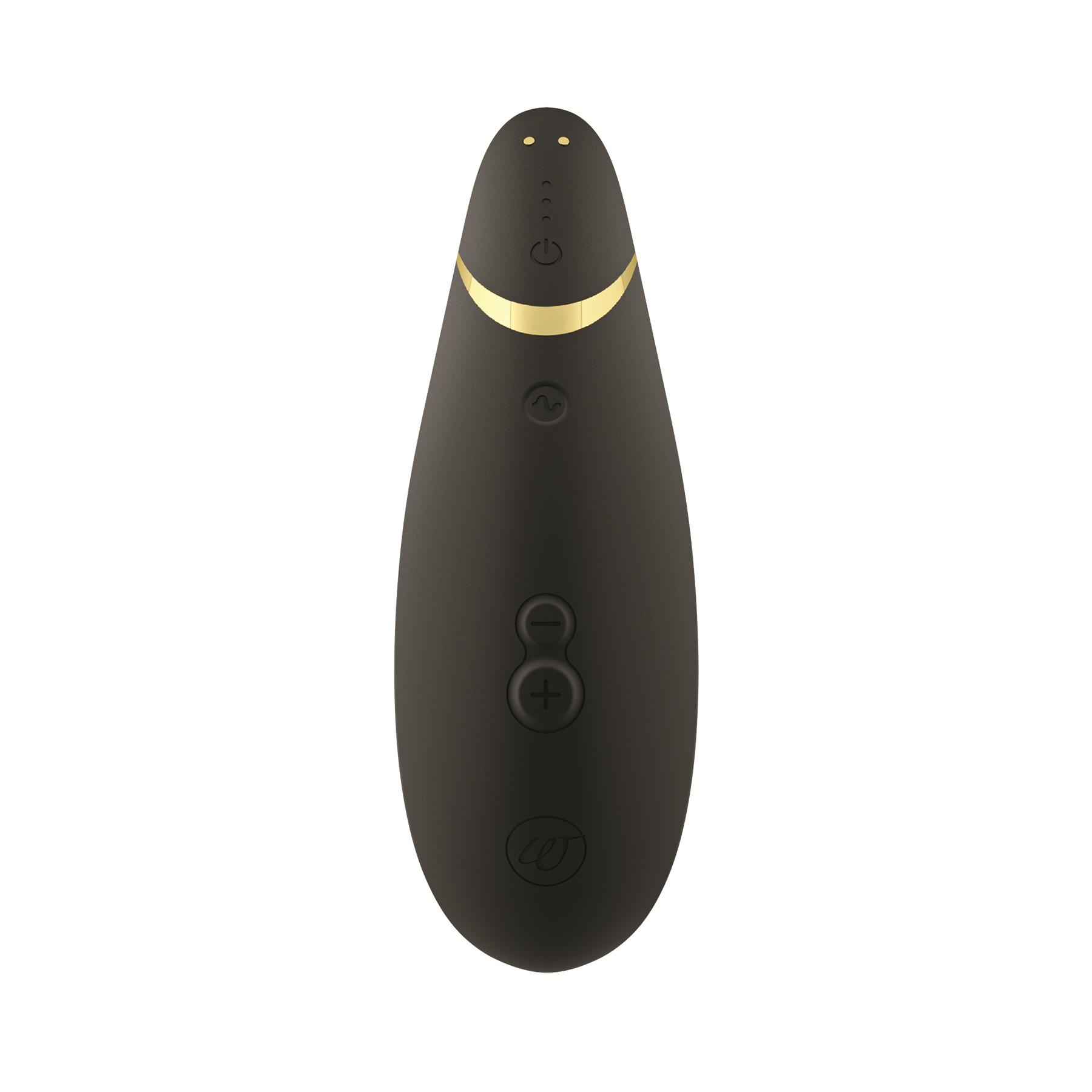 Womanizer Premium 2 Clitoral Stimulator - Black view 2