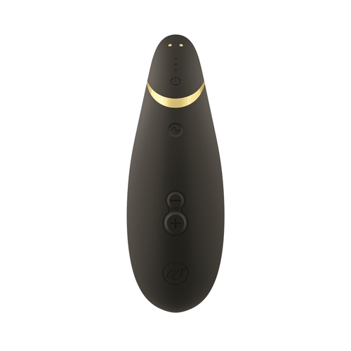 Womanizer Premium 2 Clitoral Stimulator - Black view 2