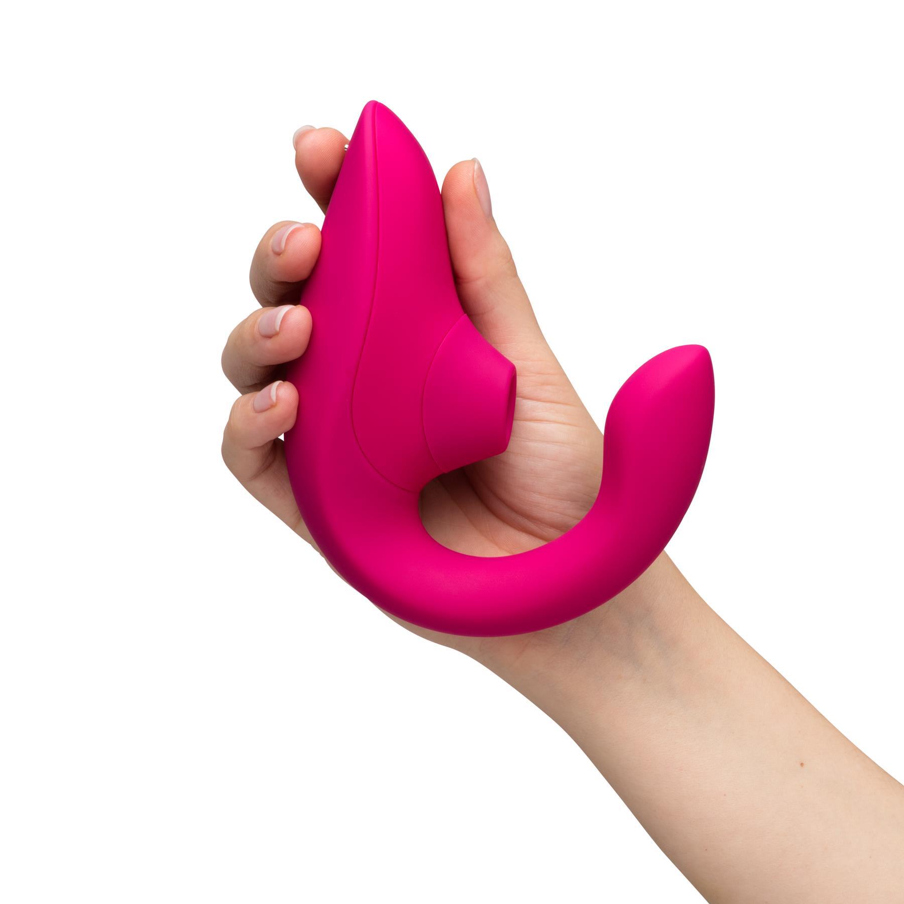 Womanizer Blend Pleasure Air Clitoral Stimulator IN HAND color pink