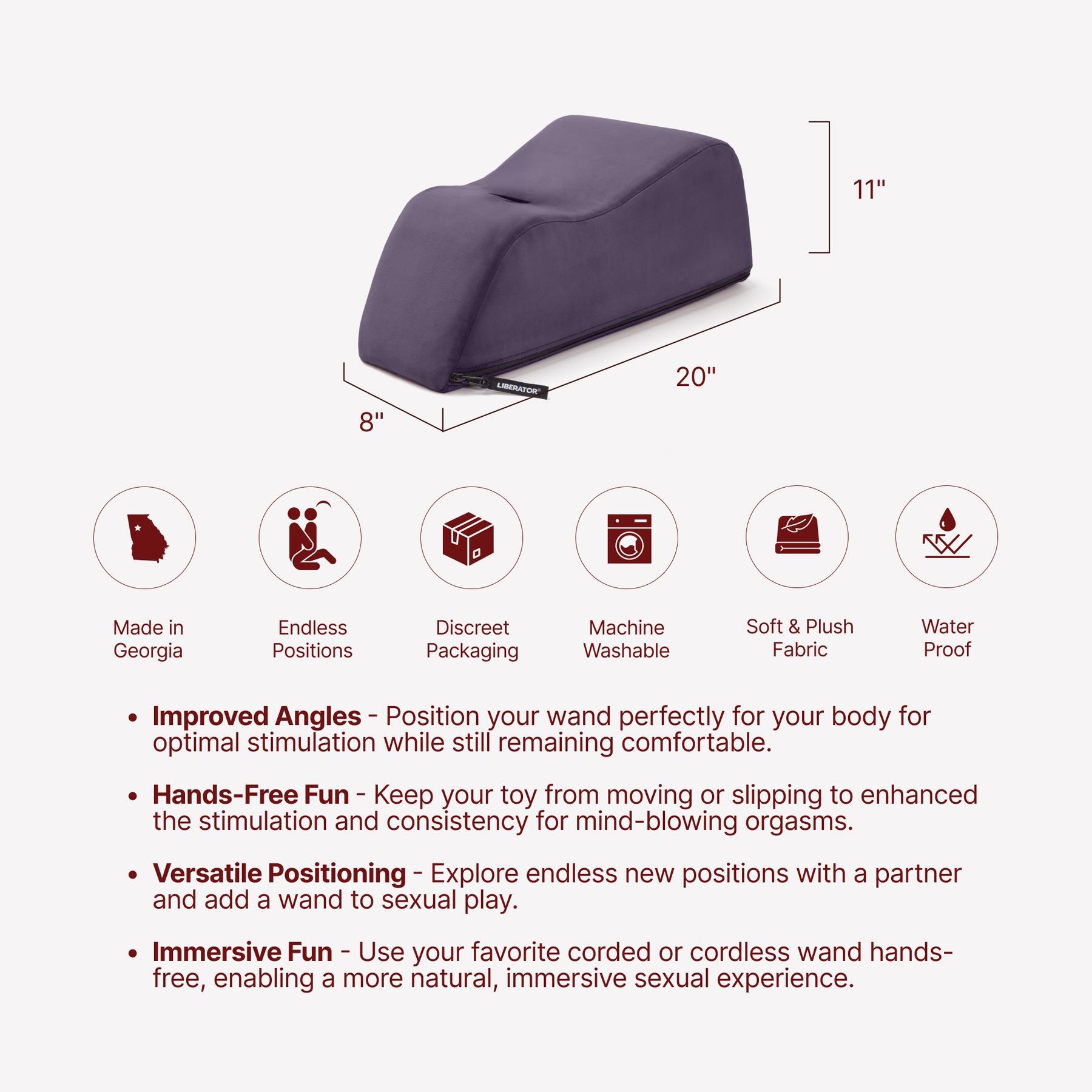 Liberator Wanda color purple dimensions