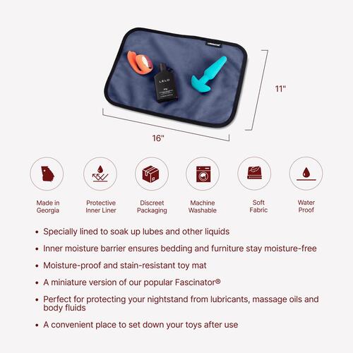 Liberator Fascinator Toy Pad dimensions