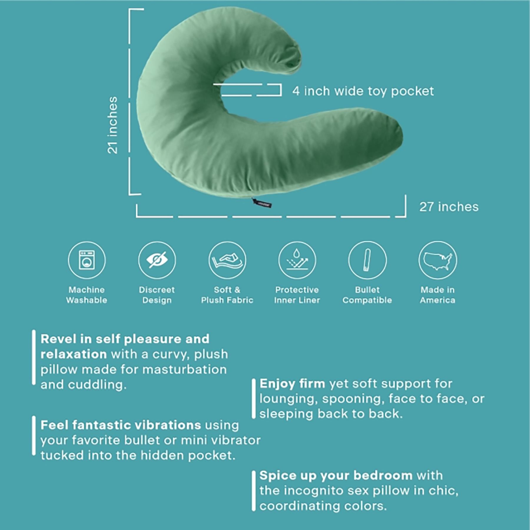 Liberator Side Snuggle Pillow dimensions