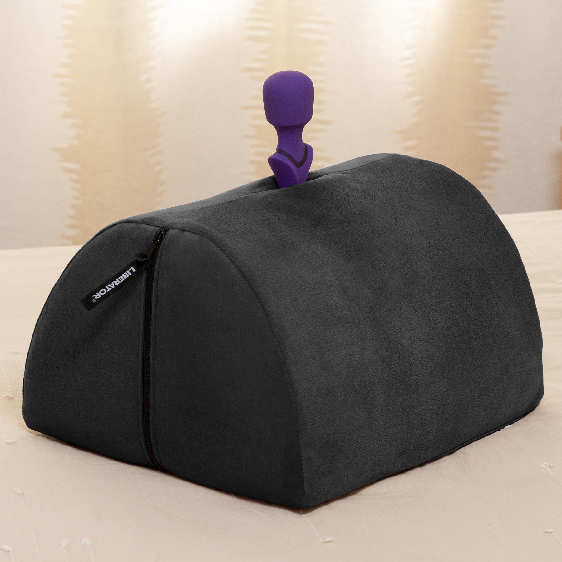 Liberator Bonbon Sex Toy Mount color black with toy