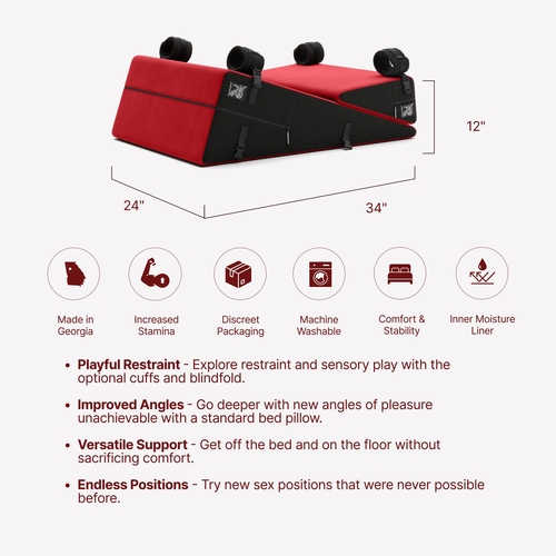 Liberator Black Label Wedge & Ramp Combo dimensions