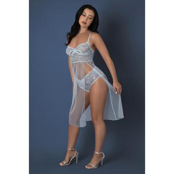 Blue Sky Collections Chemise & Boy Short front glam1