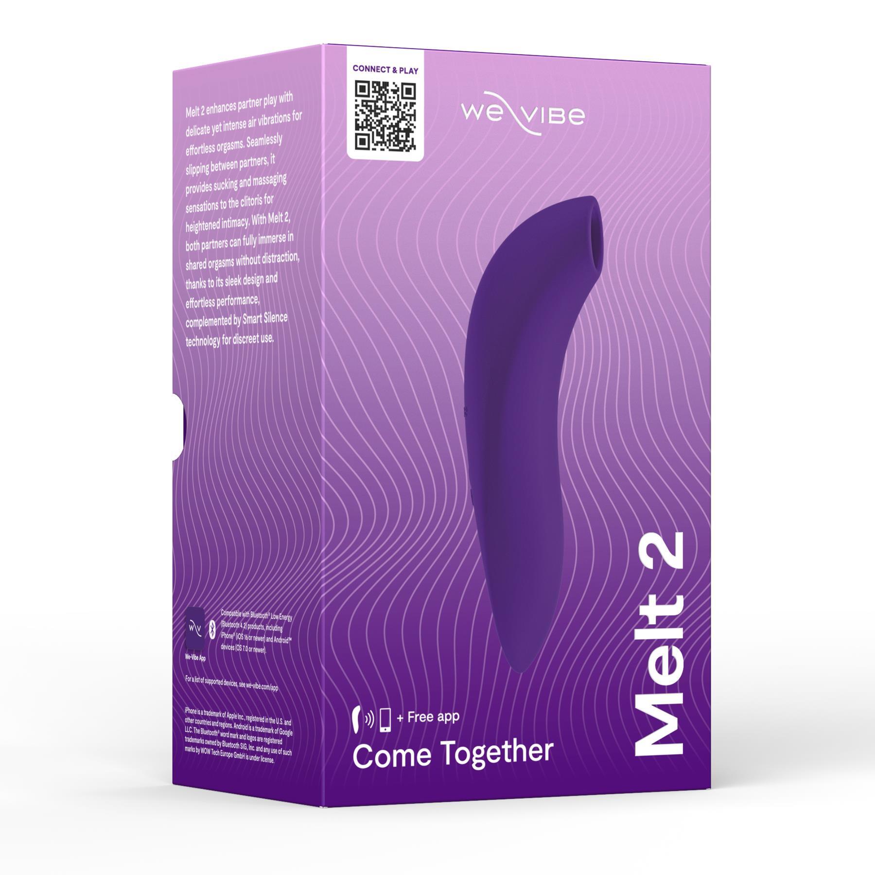 We-Vibe Pleasure Air Melt 2 - Packaging Shot purple