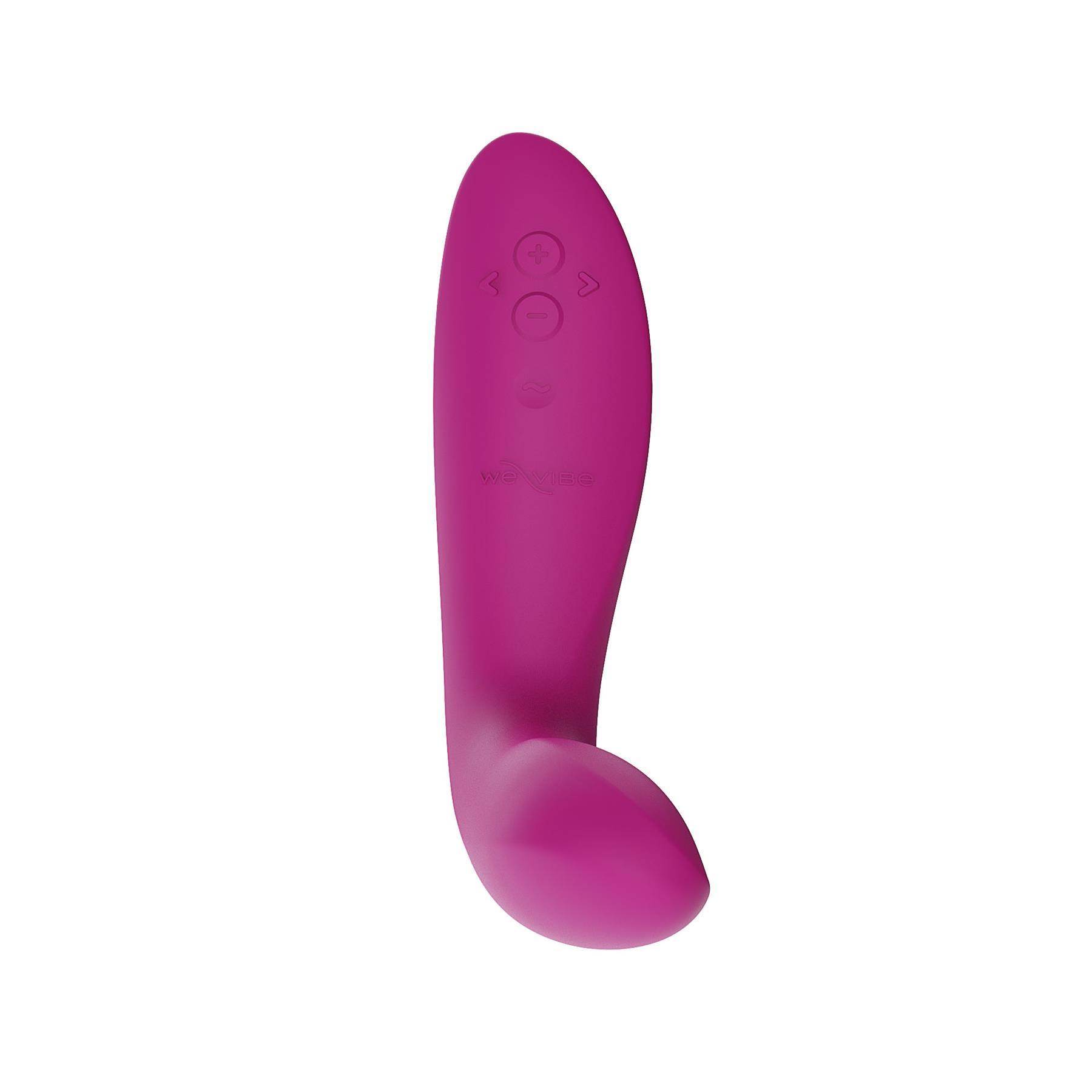 We-Vibe Rave 2 App Enabled G-Spot Vibrator colr fuchsia flexible view