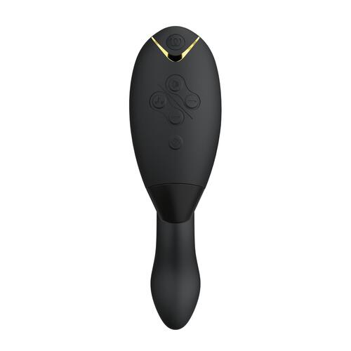 Womanizer Duo 2 Dual Stimulator  color black back view