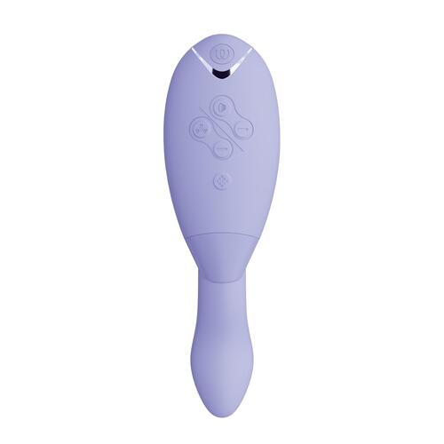Womanizer Duo 2 Dual Stimulator  color purple back view