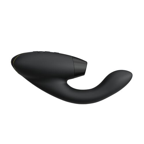 Womanizer Duo 2 Dual Stimulator - side view color black