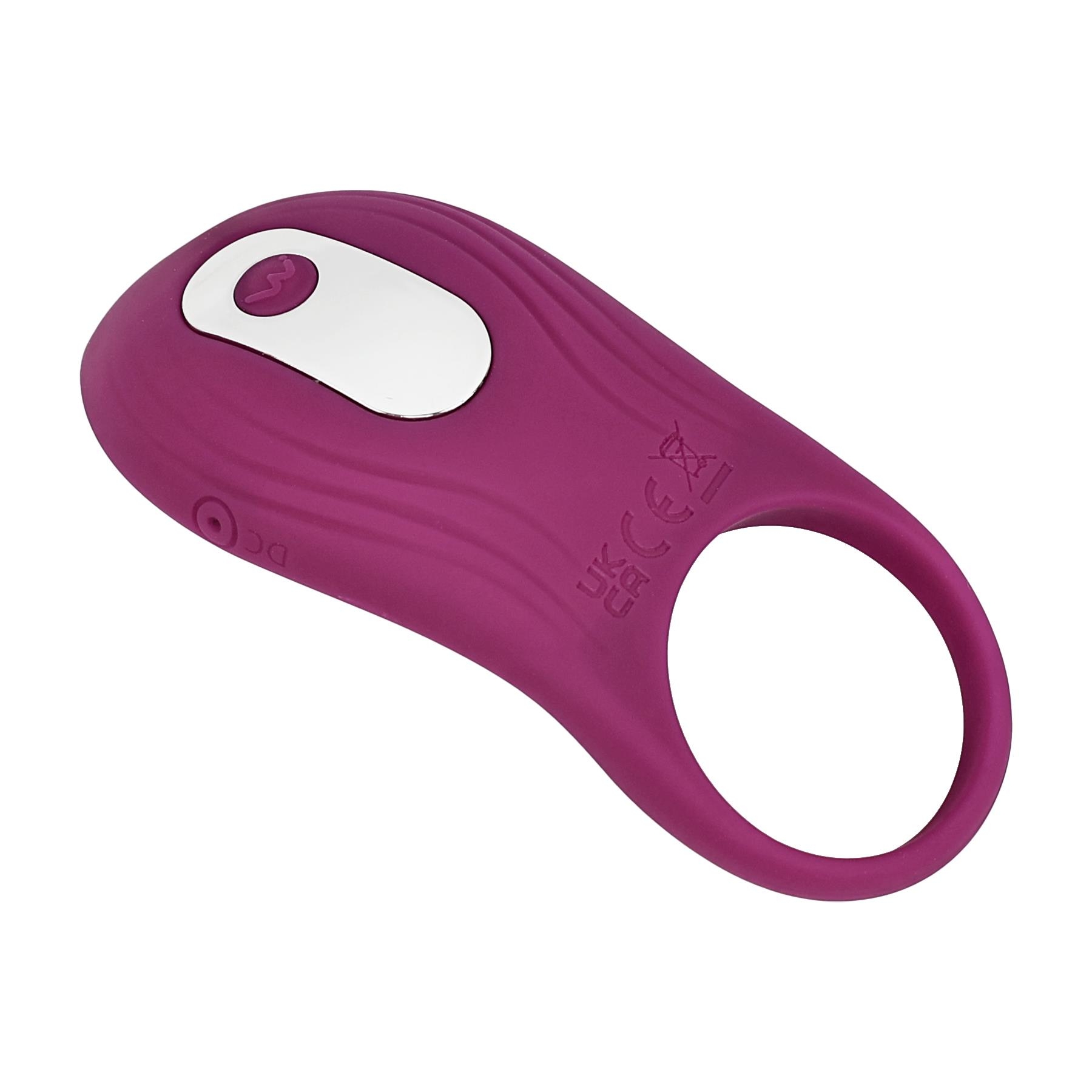 Adam & Eve Symphony Couples Massager - C-Ring Shot