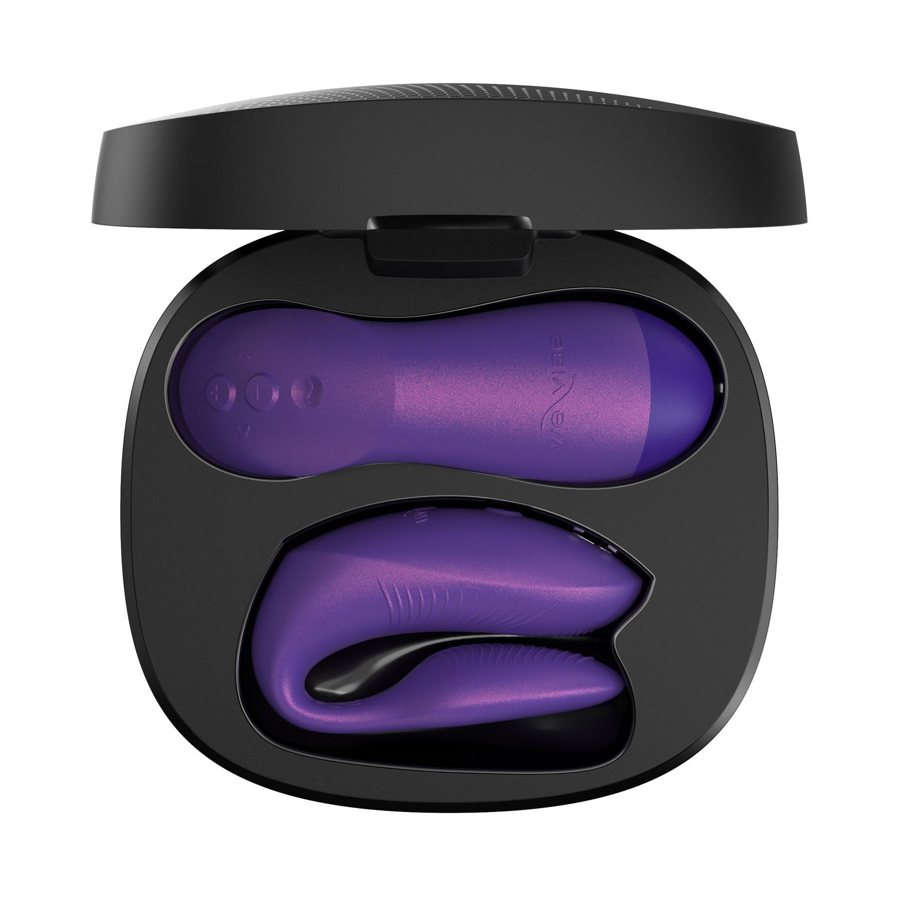 We-Vibe Chorus Pro App Enabled Couples Vibrator - Product in Case - Purple