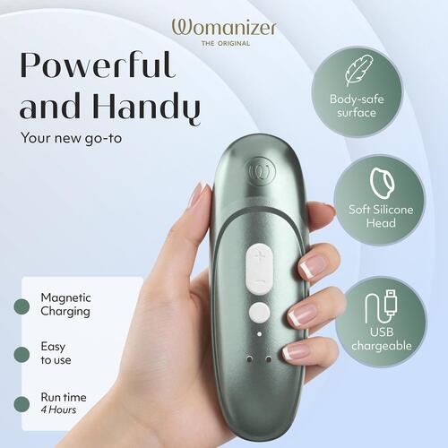Womanizer Pleasure Air Pro color mint green features 1