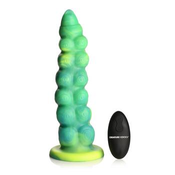Creature Cocks Squirmer Thrusting & Vibrating Dildo view 1