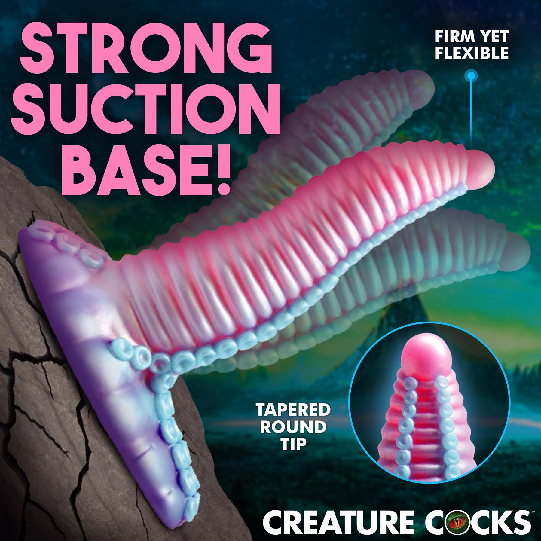 Creature Cocks Mega-Tenta Vibrating Dildo features 2